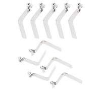 10 Pièces Kayak Pagaie Snap Pince à Ressort Tente Pôle Clips Auvent Tube Télescopique Camping & & Chaise Tube