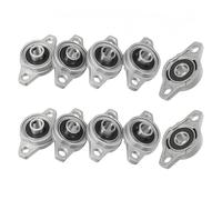 10 pièces KFL08 KFL000 KFL001 KFL002 KFL003 KFL004 KFL005 Palier à semelle rhombique 8 12 mm avec insert en alliage de zinc for arbre linéaire(KFL004 20MM,4Pcs)