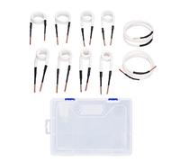 10 Pièces Kit de Bobine de Chauffage par Induction Automobile sans Flamme Chaleur Boulon Enlèvement Accessoires pour Boulons écrous Enlèvement 3.0mm Noyau en Laiton
