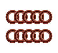 10 pièces Kit de joint d'huile tronçonneuse Graden outil accessoires bague d'étanchéité pour-STIHL MS170 180 Durable M15 22