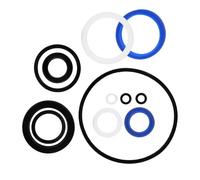 10 Pièces Kit de Joints Toriques en Silicone, Tailles Assorties | Résistant aux Hautes Températures, pour Vérins et Circuits, Maintenance D’atelier, des Arrêts