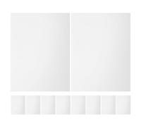 10 Pièces Kit de Réparation de Vinyle Résistant aux Intempéries | Finition sans Couture, Couleurs Classiques Minimalistes, Usage Intérieur et Bardage de Maison Mobile