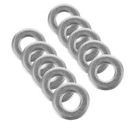 10 Pièces Kit de Rivets et Rondelles, Réparation | Cuivre Argenté, Installation Facile et Précise, pour Modification de Modèles Faits Main, Lot de Rondelles
