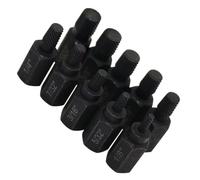 10 Pièces Kit D'extracteurs de Boulons Cassés Tête Hexagonale | Sélection Rapide de Taille, Rangement Organisé, pour Techniciens et Passionnés Moto en Intervention Terrain
