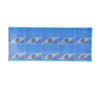 10 pièces lames de carbure VCGT160408-AK H01 VCGT332-AK tour CNC indexable carbure monobloc plaquette de tournage tour outil d'alésage