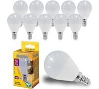 10 PIÈCES - LAMPE LED SPHÈRE E14 5,5W 3000K DURALAMP DURALAMP