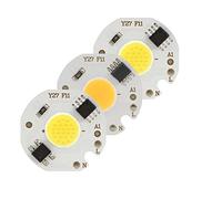 10 Pièces LED Puce COB 220V 3W 5W 7W 9W Smart IC Pas Besoin De Pilote Ampoule LED Lampe Pour Projecteur Projecteur Downlight Éclairage, Warm White,3W