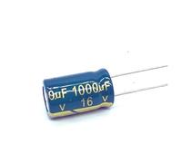 10 pièces/lot 1000uf16V faible ESR/impédance condensateur électrolytique en aluminium haute fréquence taille 10 * 17 16V 1000uf 20%