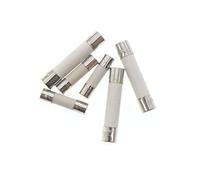 10 pièces/lot 5 * 20mm 6 * 30mm fusibles de Tube à soufflage rapide 250V 0.5A 1A 2A 3A 4A AMP fusible en céramique Fusible Câblage de protection (Color : 0.5a, Size : 5x20mm)