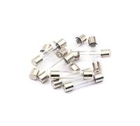 10 pièces/lot 5x20mm 、6x30mm fusibles de Tube de verre à soufflage rapide 250V 0.5 1 2 3 4 5 6 8 10 15 20 25 30 A fusible AMP(6 Years,5x20)