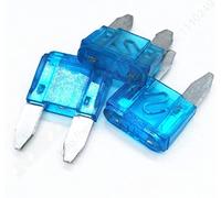 10 pièces/lot Auto automobile voiture bateau camion lame fusible 15A 15 ampères Standard petit Mini fusible 11x16x4mm Câblage de protection