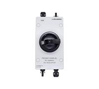 10 pièces/lot interrupteur d'isolateur électrique solaire DC 1500V 32amp avec 2 paires de connecteurs solaires for système d'alimentation solaire Interrupteur automatique