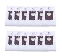 10 pièces/lot sac à poussière for Electrolux E201B for Philips FC8021 poussière for s-bag GR201 for AEG sacs for s-bag FC9000 FC9049 HR8500 HR8350 FC9150 Louable (Color : Light green)