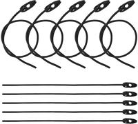 10 Pieces Luggage Tensioners for Warning Panels,50 cm Elastic Sandow,Adjustable Length Tension Straps for Bicycles,Motorcycles,Canvas,Camping Ropes
