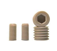 10 pièces M3 - M16 Peek plastique Nylon isolé hexagone ensemble vis sans tête(M12X30)