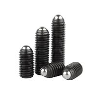 10 pièces M3 noir Grade 12.9 douille hexagonale ressort boule piston Grub Point ensemble vis boulon(M3*5mm)