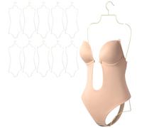 10 pièces maillots de bain cintres pour maillot de bain bikini affichage élégant forme du corps lingerie cintre en fil de fer forme complète support de maillot de bain pour bikini BHS boutique armoire
