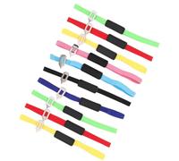10 Pièces Marque-page avec Pointeur Intégré en Cuir PU Élastique | Cahiers et Bibles, Sangle Extensible, Garde la Page, Organise la Lecture, Usage Pro Couleur Aléatoire
