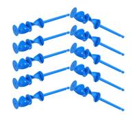 10 Pièces Mélangeur pour Résine Foret à Mélanger la Peinture | Pale Hélicoïdale, Axe Central Allongé, Angles Optimisés, pour Perceuse, Résine et Moules Silicone