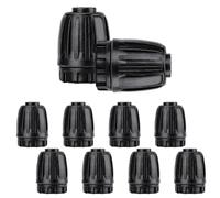 10 pièces micro drip system, tuyau d'irrigation goutte à goutte gardena raccord, adaptés aux tuyaux d'irrigation, raccords de micro-irrigation goutte à goutte.
