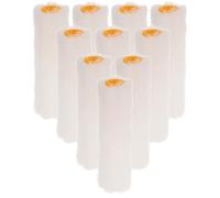 10 Pièces Mini Rouleau à Peinture Coton 4 Pouces | Peinture Maison et Décoration Intérieure, Usage et Solide, Manchon Pratique en Coton et Plastique