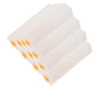 10 Pièces Mini Rouleau à Peinture en Coton pour Murs, Usage | Manchons de Remplacement, Plastique et Fil de Coton, Lot Compact, pour Décoration Intérieure et Retouches