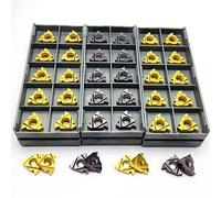 10 pièces MMT 11ER11IR 16ER 16IR UE6020 VP15TF US735 CNC tour indexable filetage carbure insertion filetage outil de tournage outils de tour à métaux(MMT11IR AG60 US735)