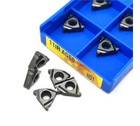 10 Pièces MMT16ER AG60 H01 16IR AG60 H01 MMT11ER AG60 H01 11IR AG60 H01 Outil De Tour À Lame En Alliage Dur Outil CNC Outil De Tournage À Lame Filetée Plaquettes de Carbure CNC(11IR AG60 H01)