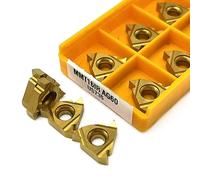 10 pièces MMT16ER AG60 VP15TF UE6020 US735 outil de tournage de fraisage d'extrémité interne MMT 16ER CNC Machine insérer outil de tournage en carbure d'aluminium(MMT16IR AG60 US735)