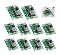 10 Pièces Module Abaisseur Réglable, Mini Buck Converter DC-DC MP1584EN, Convertisseur Step Down Réglable 4,5-28V 0,8-20V Régulateur 3A Haute Efficacité 96% pour Arduino Drone Caméra DIY Électronique