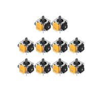 10 Pièces Module de Remplacement de Joysticks Électromagnétiques Hall pour Manette pour 360, Pièces de Réparation et Accessoires