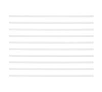 10 Pièces Moulure de Mini-Panneau 1: 12 en Pla Blanc | Bordure Murale, Finition sans Joint et Fixation Solide, pour Diy, Modèle et Décor Miniature