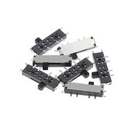 10 pièces MSK-12C03-07 interrupteur à bascule 8 broches Micro SMD interrupteur marche-arrêt-sur 1P2T