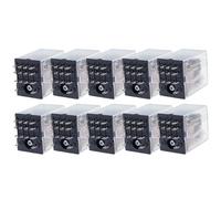 10 pièces MY4NJ HH54P MY4N-J 14 broches AC/DC 12V 24V 36V 48V 110V 220V 380V Mini relais relais électromagnétique intermédiaire(AC,380V)