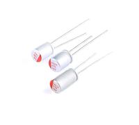 10 pièces nouveau condensateur électrolytique solide polymère DIP Super faible ESR 16V 47/100/150/220/270/330/470/560/680/820/1000/1500/2200UF(16V270UF 6.3x8MM)