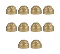 10 Pièces Noyaux de Brûleur à Gaz 145 Petit Centre | Répartition Homogène du Feu, Efficacité de Cuisson Améliorée, Cuisine de Restaurant et Centre Commercial