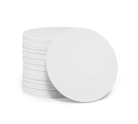 10 pièces NTAG215 NFC Cartes Rondes 25 mm NFC Tag Carte PVC,504 Mémoire d'Octets Entièrement Programmable,Compatible avec TagMo et Amiibo,pour Appareils Compatibles NFC