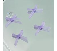 10 pièces nœud charme ruban coloré ongle arc Halloween Saint-Valentin accessoires de Noël pour artisanat adolescentes femmes