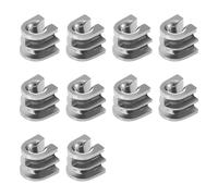 10 Pièces Oeillets de Tête de Coupe en Métal Solide de Remplacement Adaptés Modèles FS44 FS55 pour Aménagement Paysager Professionnel Oeillets de Tondeuse à Mélange de Métal