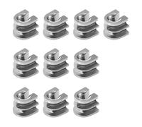 10 Pièces Oeillets de Tête de Coupe en Métal Solide de Remplacement Adaptés Modèles FS44 FS55 pour Aménagement Paysager Professionnel Oeillets de Tondeuse à Mélange de Métal