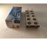 OSRAM Original 12V R5W lampes halogènes auxiliaires 5007-02B en double blister, orange