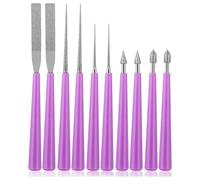 10 Pièces Outils D'alésoir De Perles Pour La Fabrication De Alésoir De Perles Pointus Outils De Perles Outil D'agrandissement De Trou De Perle Pour Le Bricolage