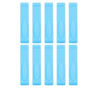 10 Pièces Ouvre-ampoule en Plastique Bleu ABS pour Ampoules à Col | Poignée Ergonomique, Accès Rapide et Contact Réduit, pour Paramédics et Soignants en Centre Médical ou Hôpital