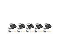 10 PièCes Ouvre-Porte de Garage Capteur de SéCurité Yeux de Faisceau Fit pour Liftmaster Chamberlain avec Supports