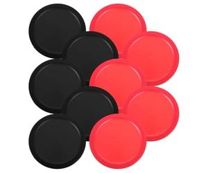 10 Pièces Palet de Hockey sur Table 64mm en Plastique, Rond