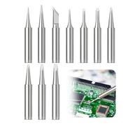 10 Pièces Panne Fer à Souder 900M, Kit de Remplacement pour Soudure à L’étain pour Souder l’Électronique, Accessoires de Soudure Compatibles avec Hakko, Radio, Yihua, Atten, Ryobi