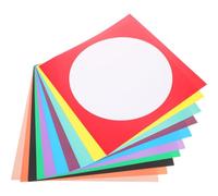 10 Pièces Papier Cartonné Épais pour Dessin, Garçon et Filles | Surface Lisse, Écriture Facile, pour Calligraphie, Pigments Aquarelle, Cours D’art et Affiches Couleur Aléatoire
