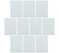 10 Pièces Papier Thermocollant Blanc pour T-shirts, Chaussures | Transfert Textile pour Parents et Créateurs, Découpes Faciles, Rendu Délicat, Petite Entreprise