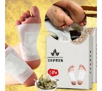 10 Pièces/Paquet Chinois Médecine Pied Patchs Désintoxication Soulager La Fatigue Pieds Tampons Patchs Vinaigre Pieds Tampons Améliorer Sommeil Beauté Mince