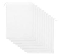 10 Pièces Paquet de Rangement Anti-poussière, 40x30 CM | Fermeture à Cordon Double, Léger et Respirant, pour Chaussures en Cuir, Valise et Placard